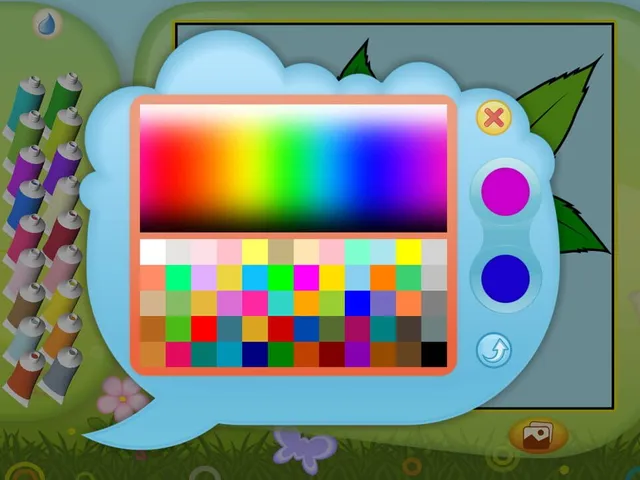 Color by Numbers - Flowers