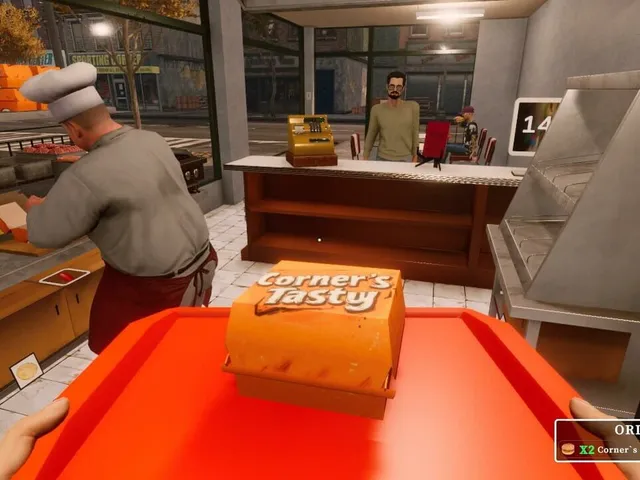 Corner Kitchen Fast Food Simulator