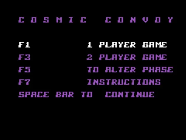 Cosmic Convoy