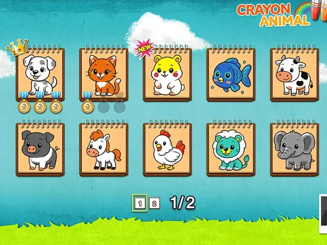 Crayon Animal