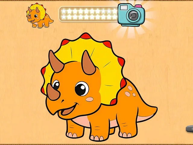 Crayon Little Dino