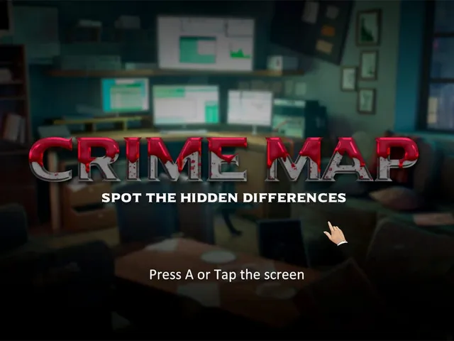 Crime Map: Spot the Hidden Differences