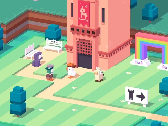 Crossy Road Castle