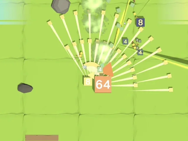 Cube Battlefield: 2048