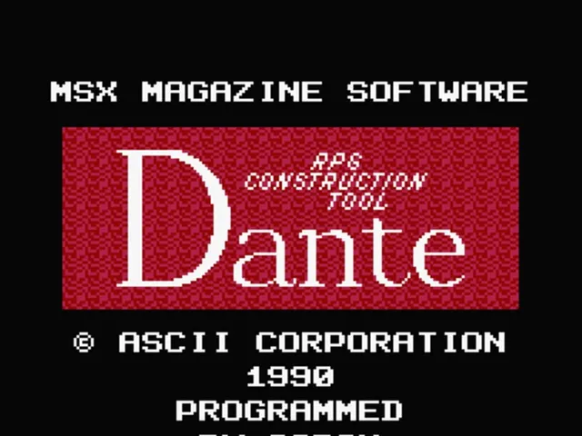 Dante: RPG Construction Tool