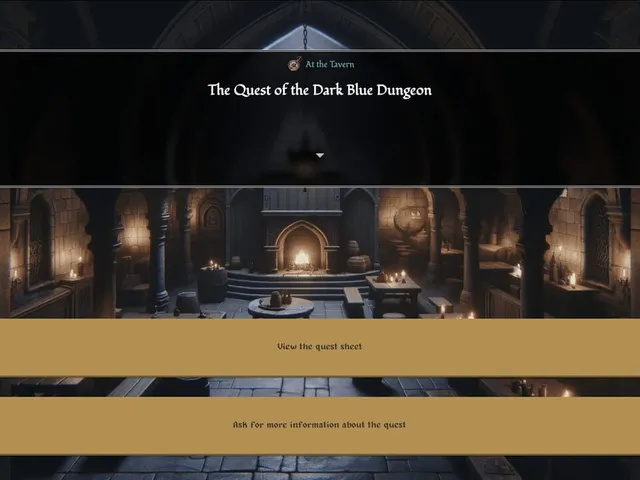 Dark Blue Dungeon