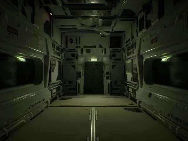 Deep Space Corridor