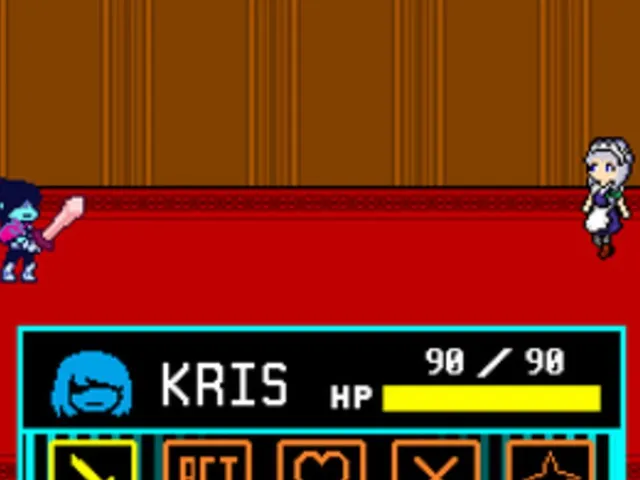 Deltarune Sakuya Battle