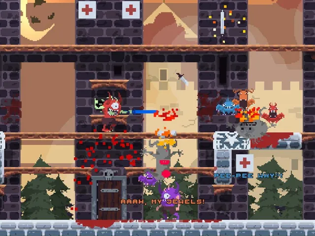 Demon Raiders: Bloody Gems of Blood