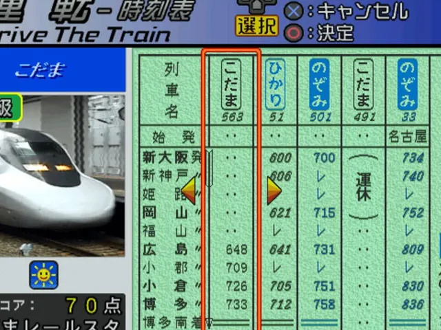 Densha de GO! Shinkansen: Sanyou Shinkansen-hen