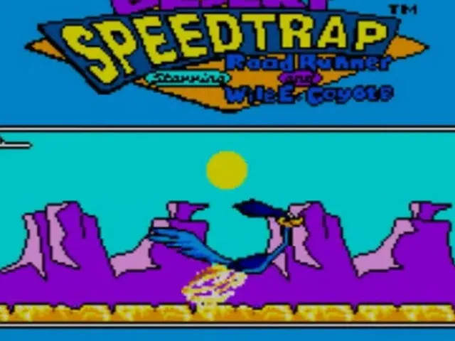 Desert Speedtrap Starring Road Runner & Wile E. Coyote