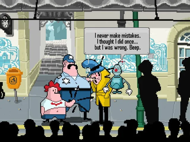 Detective Case and Clown Bot in: The Express Killer