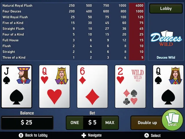 Deuces Wild: Video Poker