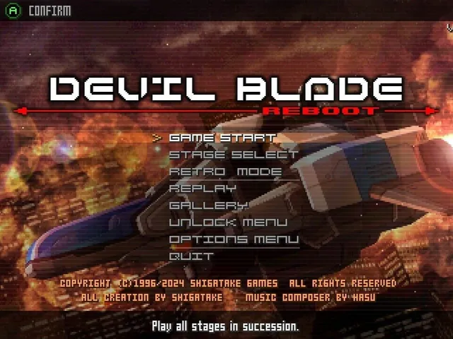 Devil Blade Reboot