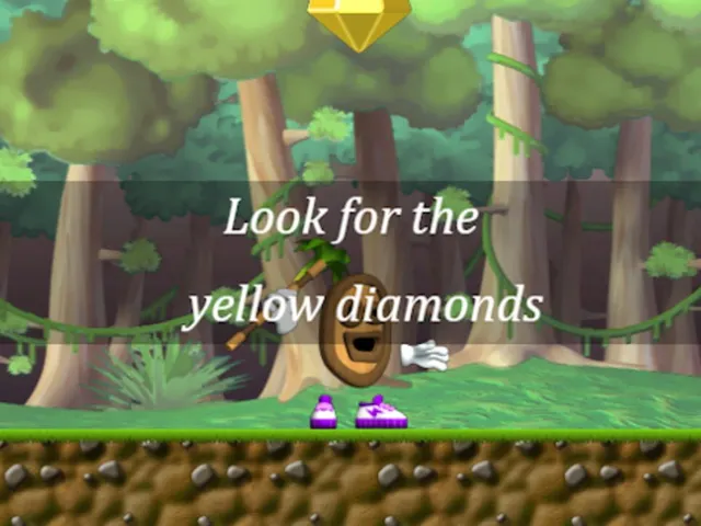 Diamonds on the forest