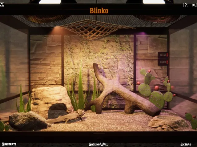 Digital Terrarium: Pogona Virtual Pet
