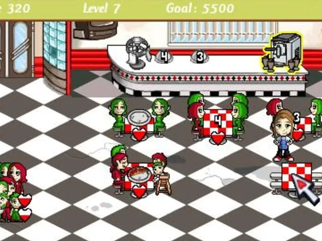 Diner Dash: Sizzle & Serve