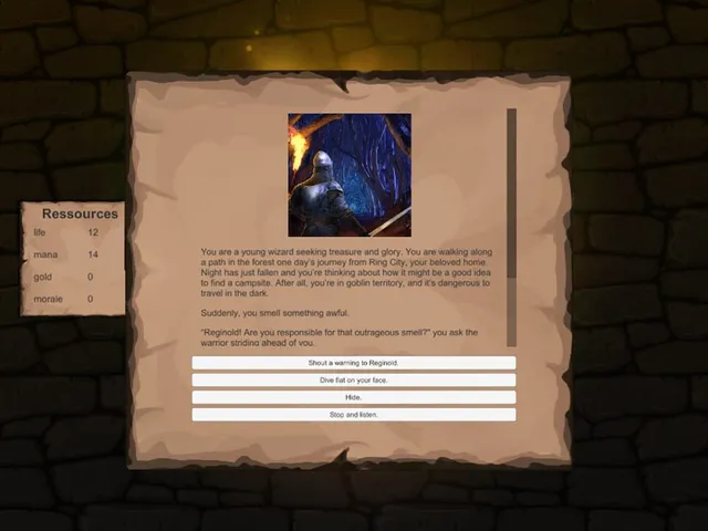 DnD Adventure: Wizard's Choice