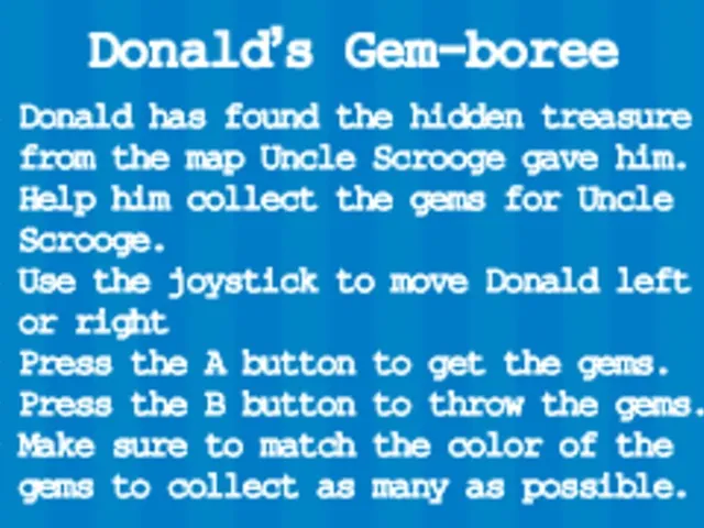Donald's Gem-boree