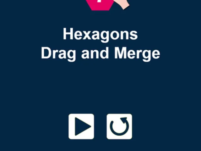 Drag n Merge Hexagons