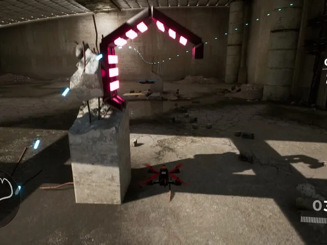 Drone tracks