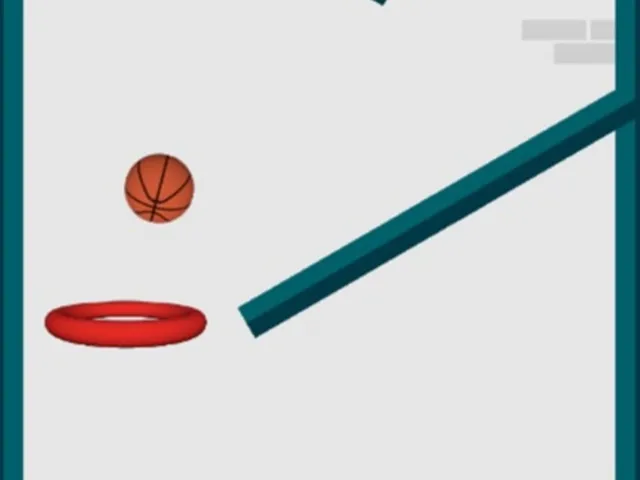 Dunk The Hoops: Bouncy Ball