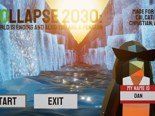 Ecollapse 2030: the world is ending and also you are a penguin
