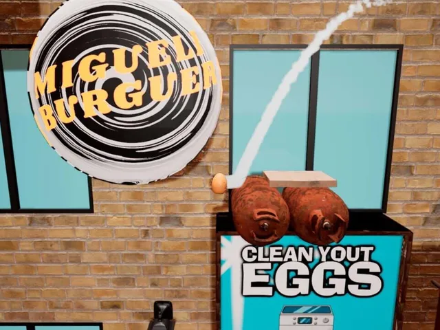 Egg Over It: Fall Flat From the Top