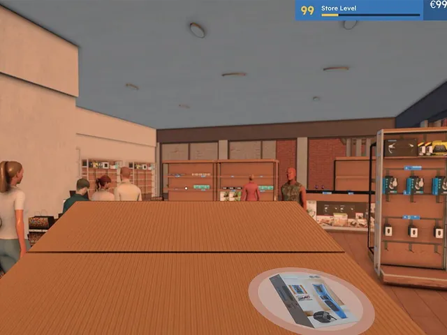 Electronics Supermarket Simulator