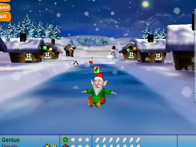 Elf Bowling: Bocce Style
