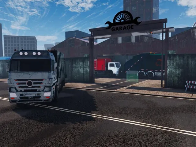 Euro Truck Sim Driver Simulator 24: Garbage