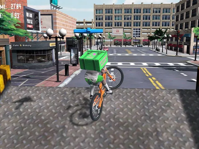 Extreme City Delivery: Bike Ride Simulator