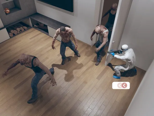 Facing Zombie,and 4 Walls