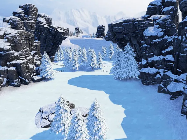 Fancy Skiing: Speed