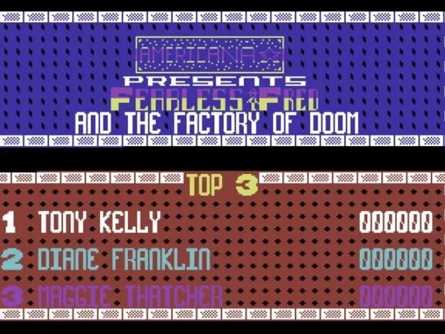Fearless Fred and the Factory of Doom