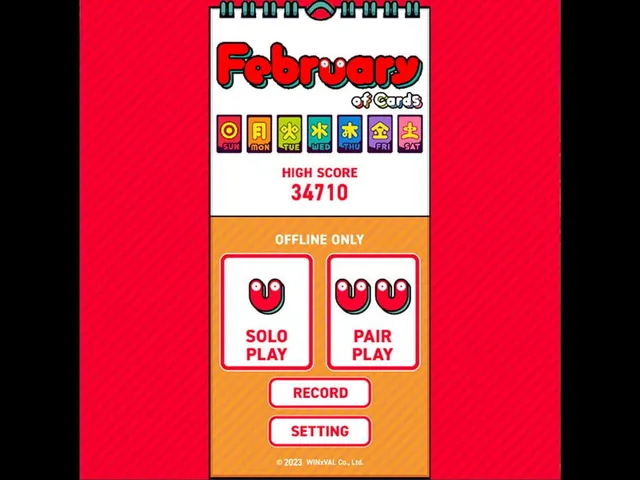 February of Cards