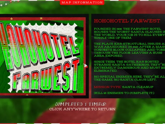 Festive Themed Santa Killer Simulator