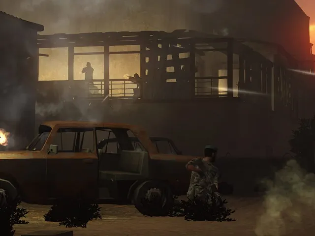 Fighting in Aden Gulf