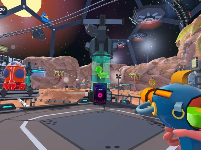 Find 100 Ducks and Blast Them...in Space!!!