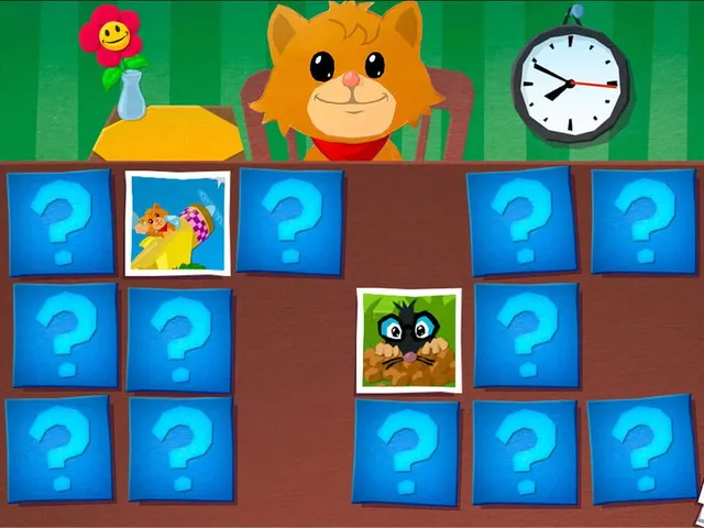 Find the Pairs Memo Game for Kids