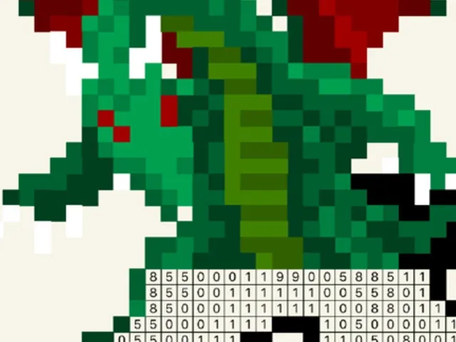 Fine Artist Color Pixel Number