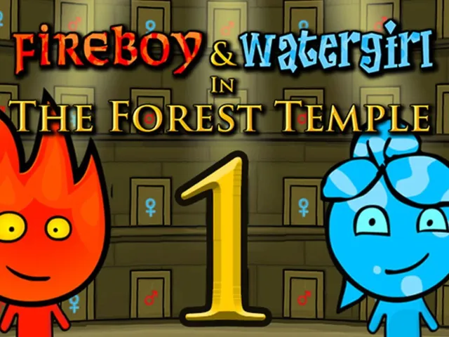 Fireboy and Watergirl in the Forest Temple