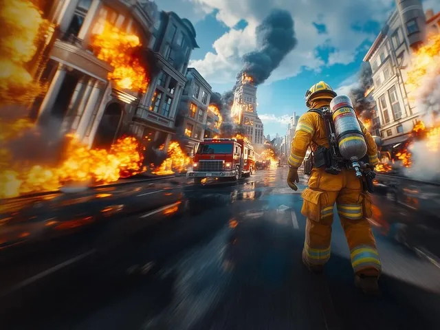 Firefighting Heroes: Truck 911 Simulator