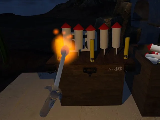 Fireworks Desert Blast