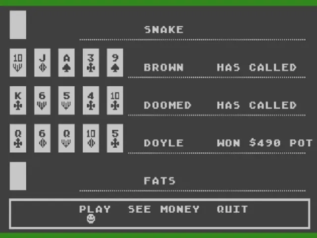 Five Card Stud Poker
