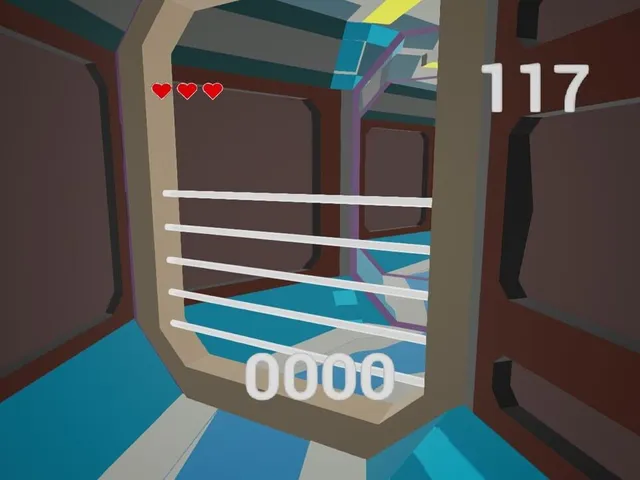 Flying in Labyrinth
