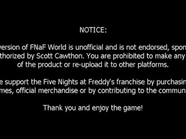 FNaF World Redacted