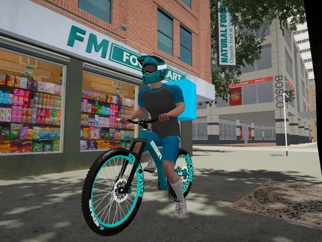 Food Courier: Bike Adventure