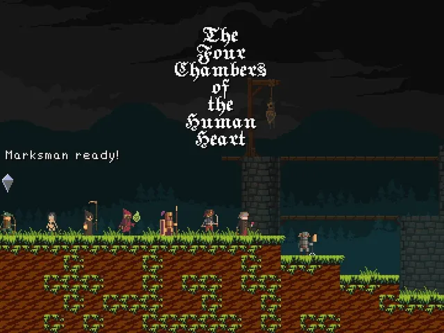 Four Chambers of the Human Heart