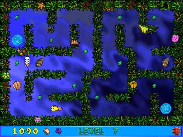 Freddi Fish and Luther's Maze Madness